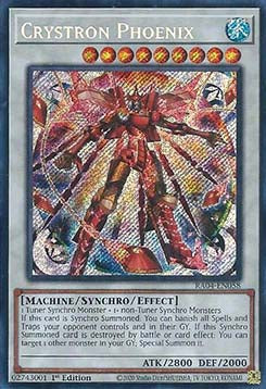 Kristron Phönix (V.3) RA04-058 Secret Rare Boosterfrisch Deutsch 1. Auflage