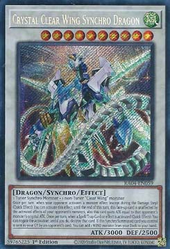 Kristall-Glasflügel-Synchrodrache (V.3) RA04-059 Secret Rare Boosterfrisch Deutsch 1. Auflage