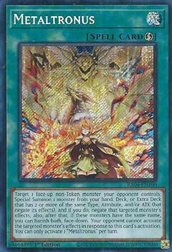 Metaltronus (V.3) RA04-100 Secret Rare Boosterfrisch Deutsch 1. Auflage
