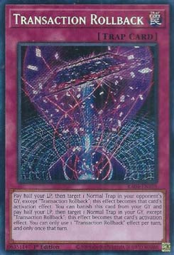 Transaktion widerrufen (V.3) RA04-105 Secret Rare Boosterfrisch Deutsch 1. Auflage