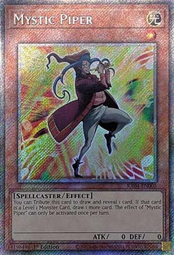 Mystischer Flötenspieler (V.4) RA04-005 Platinum Secret Rare Near Mint Deutsch 1. Auflage