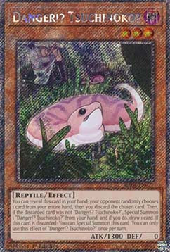 Gefahr!? Tsuchinoko? (V.4) RA04-027 Platinum Secret Rare Near Mint Deutsch 1. Auflage