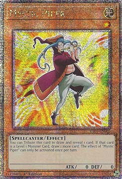 Mystischer Flötenspieler (V.5) RA04-005 Quarter Century Secret Rare Near Mint Deutsch 1. Auflage