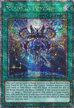 Meteonis Drytron RA04-096 Quarter Century Secret Rare Near Mint Englisch 1. Auflage