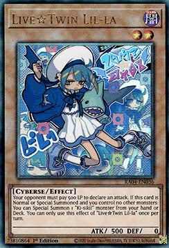LiveTwin Lil-la (V.7) RA04-036 Ultimate Rare Boosterfrisch Deutsch 1. Auflage