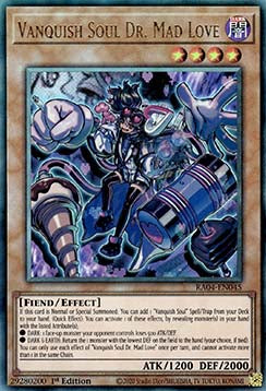 Bezwingerseele Dr. Wahnsinnige Liebe (V.7) RA04-045 Ultimate Rare Boosterfrisch Deutsch 1. Auflage