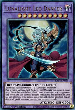 Lunalicht Löwentänzerin (V.7) RA04-053 Ultimate Rare Boosterfrisch Deutsch 1. Auflage