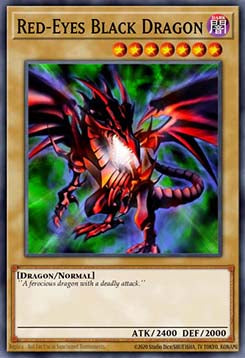 Rotäugiger schwarzer Drache (V.1) RA04-109 Platinum Secret Rare Boosterfrisch Deutsch 1. Auflage