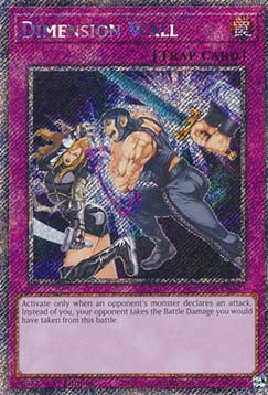 Dimensionsmauer (V.1) RA04-127 Platinum Secret Rare Boosterfrisch Deutsch 1. Auflage