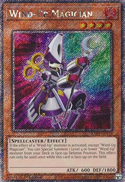 Aufzieh-Magier (V.1) RA04-153 Platinum Secret Rare Boosterfrisch Deutsch 1. Auflage