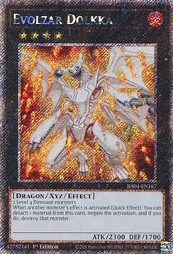 Evolzar Dolkka (V.1) RA04-167 Platinum Secret Rare Boosterfrisch Deutsch 1. Auflage