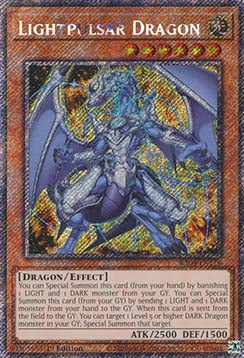 Lichtpulsar-Drache (V.1) RA04-176 Platinum Secret Rare Near Mint Deutsch 1. Auflage