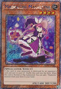 Madolche Magileine RA04-185 Platinum Secret Rare Near Mint Englisch 1. Auflage