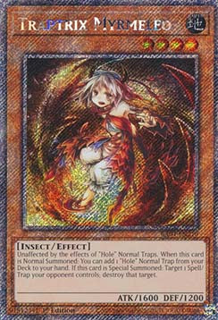 Fallenstellerin Myrmeleo (V.1) RA04-210 Platinum Secret Rare Boosterfrisch Deutsch 1. Auflage
