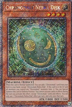 Chronomale Scheibe von Nebra RA04-DE213 Platinum Secret Rare Near Mint Deutsch 1. Auflage