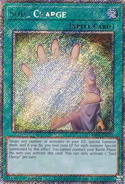 Seelenlast (V.1) RA04-222 Platinum Secret Rare Boosterfrisch Deutsch 1. Auflage