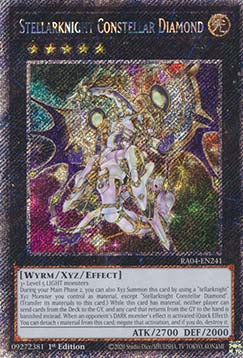 Wandelsternritter Sternzeichen-Kundler Diamant (V.1) RA04-241 Platinum Secret Rare Boosterfrisch Deutsch 1. Auflage