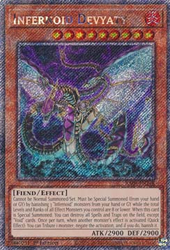 Infernoid Devyaty (V.1) RA04-248 Platinum Secret Rare Near Mint Deutsch 1. Auflage