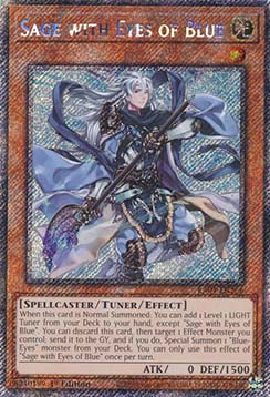 Weiser mit den blauen Augen (V.1) RA04-266 Platinum Secret Rare Near Mint Deutsch 1. Auflage