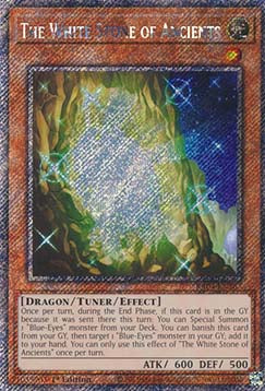 Der weiße Stein der Uralten (V.1) RA04-267 Platinum Secret Rare Boosterfrisch Deutsch 1. Auflage