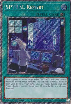 SPIORAL-Resort (V.1) RA04-277 Platinum Secret Rare Boosterfrisch Deutsch 1. Auflage