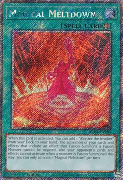 Magische Schmelze (V.1) RA04-280 Platinum Secret Rare Near Mint Deutsch 1. Auflage