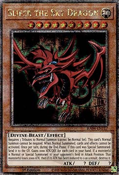 Slifer der Himmelsdrache (V.2) RA04-117 Quarter Century Secret Rare Boosterfrisch Deutsch 1. Auflage