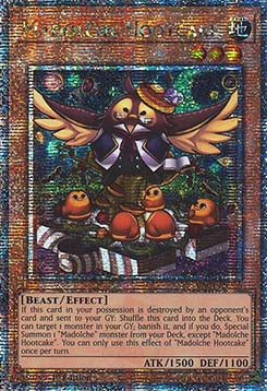 Madolche Hootcake RA04-206 Quarter Century Secret Rare Near Mint Englisch 1. Auflage