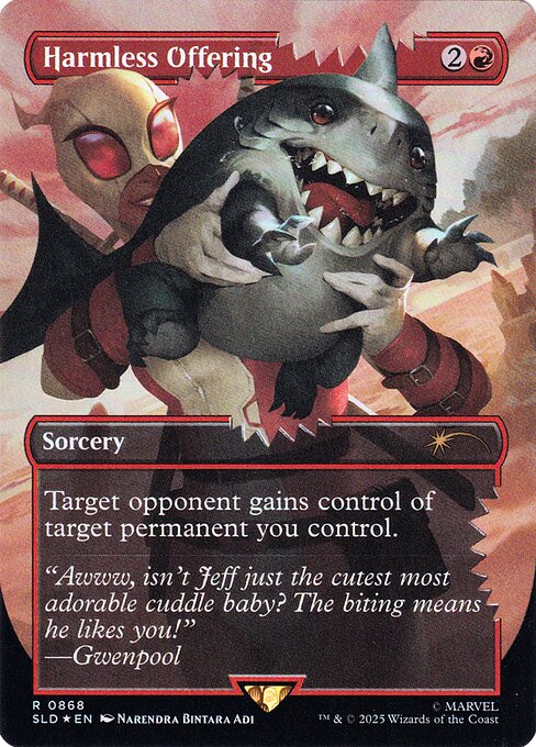 Harmless Offering SLD-868 Rare Near Mint Englisch Foil