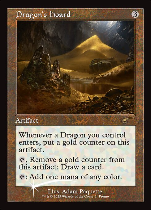 Dragon's Hoard DCI- Rare Near Mint Englisch Foil