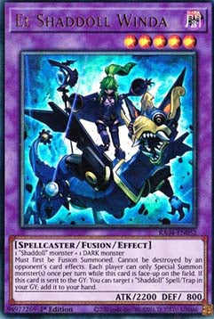 El Schattenpuppe Winda (V.2) RA04-052 Ultra Rare Near Mint Deutsch 1. Auflage