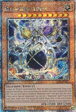 Regenesis-Herrscher (V.2) ALIN-017 Quarter Century Secret Rare Near Mint Deutsch 1. Auflage