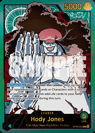 Hody Jones (OP06-020) EB02 Special Rare Near Mint Englisch