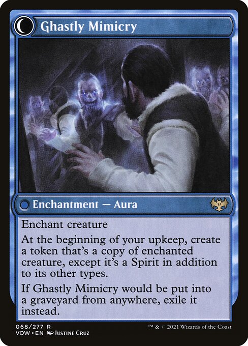 Mirrorhall Mimic // Ghastly Mimicry - Back Face