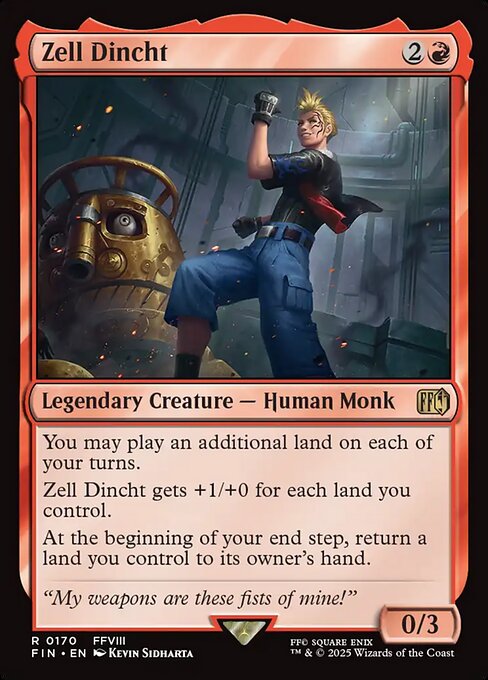 Zell Dincht FIN-170 Rare Near Mint Englisch