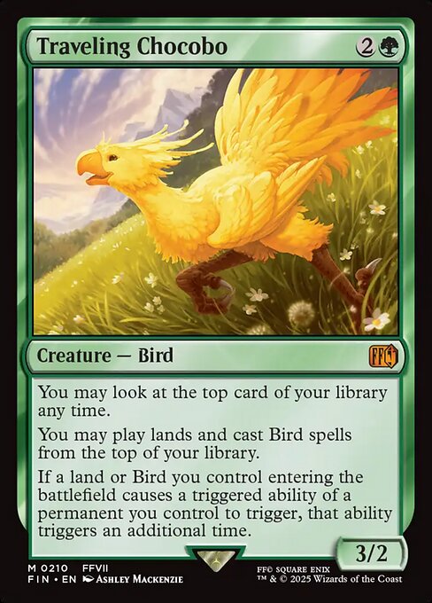 Traveling Chocobo FIN-210 Mythic Near Mint Englisch