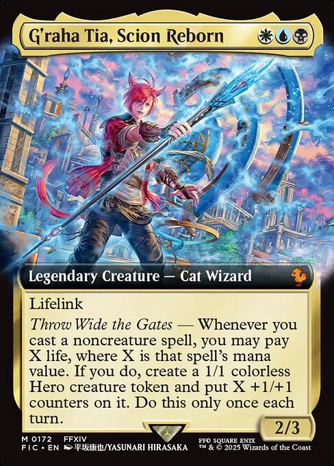 G'raha Tia, Scion Reborn XFIC-172 Mythic Near Mint Englisch