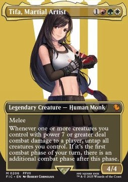 Tifa, Martial Artist (V.2) XFIC-206 Mythic Near Mint Deutsch