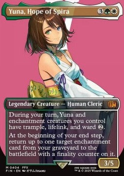 Yuna, Hope of Spira XFIN-404 Mythic Excellent Japanisch