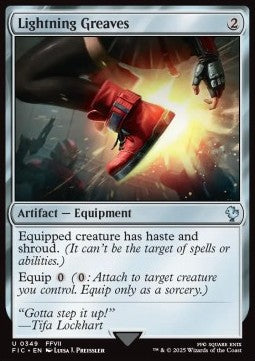 Lightning Greaves FIC-349 Uncommon Near Mint Englisch