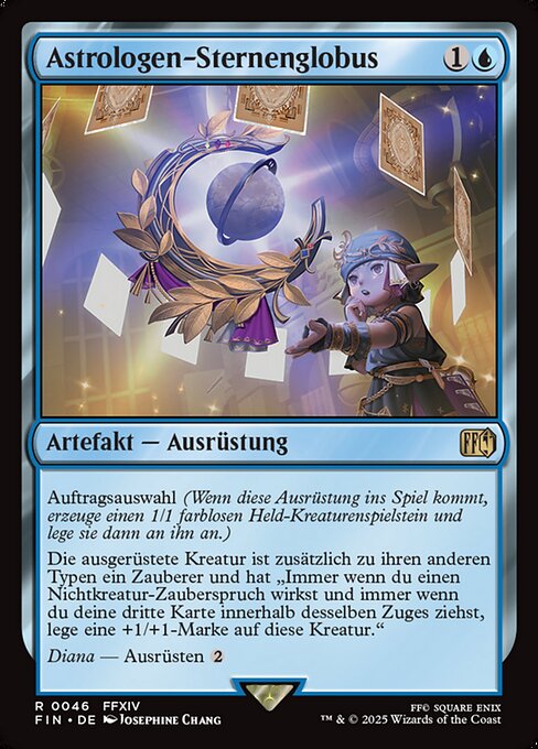 Astrologian's Planisphere FIN-46 Rare Near Mint Deutsch