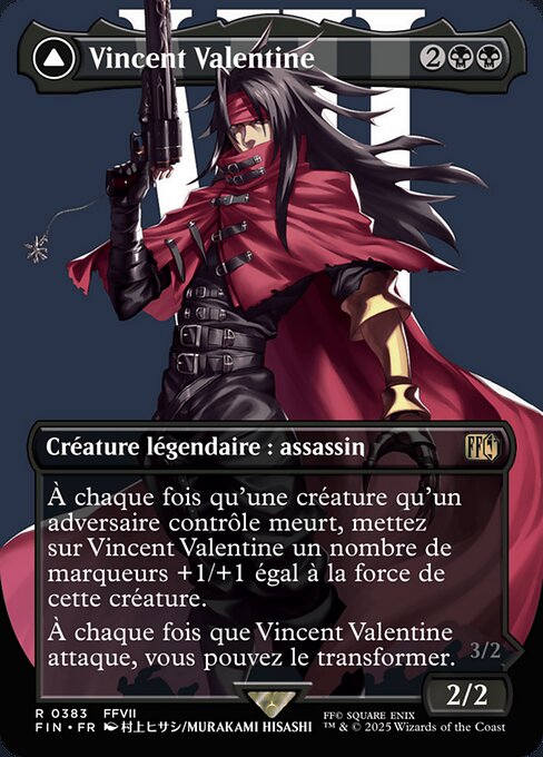 Vincent Valentine // Galian Beast XFIN-383 Rare Near Mint Französisch Foil