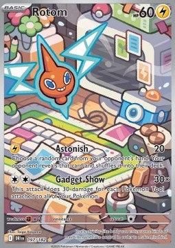 Rotom DRI-197 Illustration Rare Near Mint Englisch