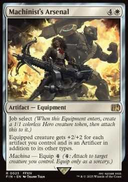 Machinist's Arsenal FIN-23 Rare Near Mint Deutsch Foil