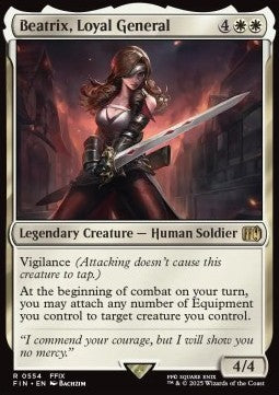 Beatrix, Loyal General (V.2) XFIN-554 Rare Near Mint Deutsch