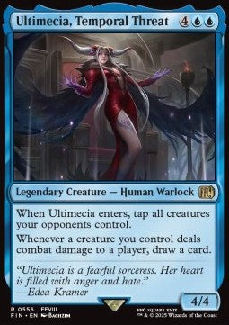 Ultimecia, Temporal Threat (V.2) XFIN-556 Rare Near Mint Deutsch