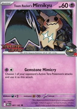 Team Rockets Mimigma xDRI-087 Promo Excellent Deutsch