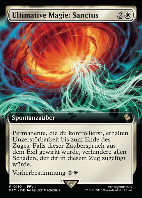 Ultimate Magic: Holy XFIC-110 Rare Near Mint Deutsch
