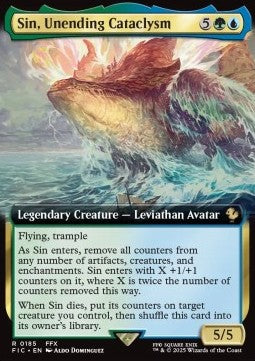 Sin, Unending Cataclysm XFIC-185 Rare Near Mint Englisch