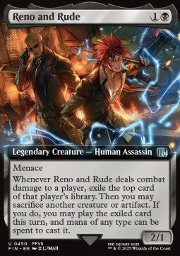 Reno and Rude XFIN-450 Uncommon Near Mint Englisch Foil